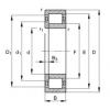 Original SKF Cylindrical Roller Bearings NUP208-E-TVP2 FAG