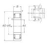 Original SKF Cylindrical Roller Bearings NU 207 EW NSK