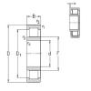 Original SKF Cylindrical Roller Bearings NU1005-E-MPA NKE #1 small image