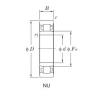 Original SKF Cylindrical Roller Bearings NU1007 KOYO