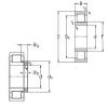 Original SKF Cylindrical Roller Bearings NU1060-MA6+HJ1060 NKE