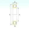 Original SKF Cylindrical Roller Bearings NUP 209 ISB