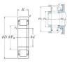 Original SKF Cylindrical Roller Bearings NUP 244 NSK #1 small image