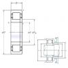 Original SKF Cylindrical Roller Bearings NUP205EM NSK #1 small image