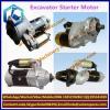 High quality For for komatsu 6D95 excavator starter motor engine PC150-3 PC200-5 6D95 electric starter motor #1 small image