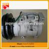 Genuine excavator spare parts PC400-7 air conditioner compressor for sale #1 small image
