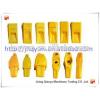 Excavator part undercarriage parts bucket teeth sharp teeth flat teeth