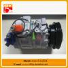 Excavator cooling system parts air conditioner compressor 14X-Z11-8580 for sale #1 small image