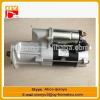 low price genuine excavator engine parts 4HK1 engine STARTER motor