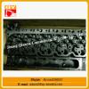 High quality R290LC-7A engine parts cylinder head cylinder block with the valve spring