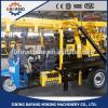 Tractor-mounted geological exploration core drilling rig
