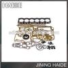 Haide, 6D15 full overhaul gasket kit diesel engine spare part for new crawler excavator, nh220, high quality gasket kit