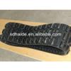 China bobcat excavator rubber tracks/rubber pad for MX331,MX337 #1 small image