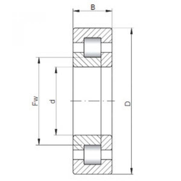 Original SKF Cylindrical Roller Bearings NUP10/500 ISO #1 image