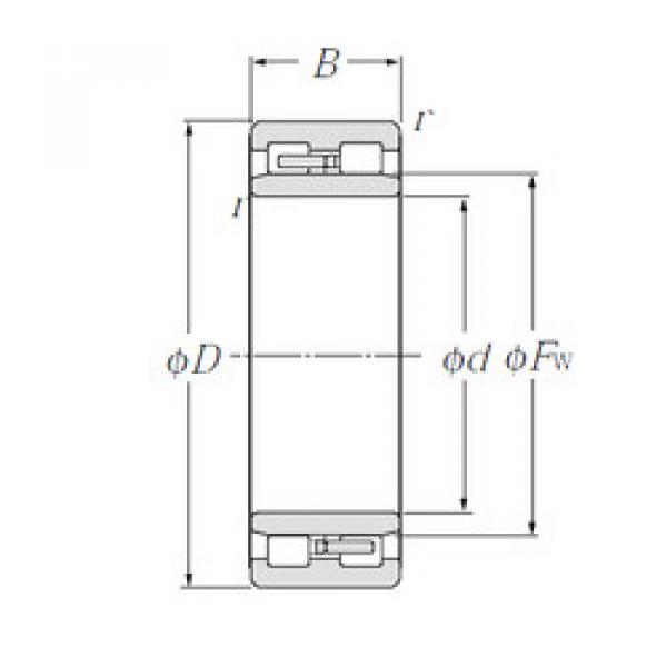 Original SKF Cylindrical Roller Bearings NNU4920 NTN #1 image