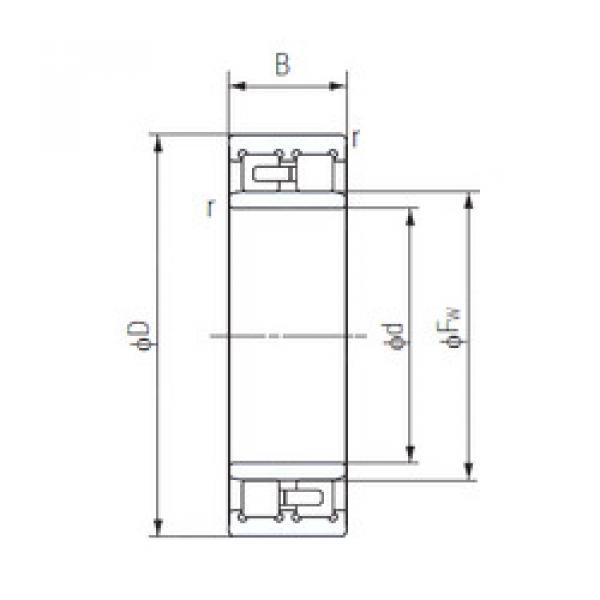 Original SKF Cylindrical Roller Bearings NNU4930 NACHI #1 image