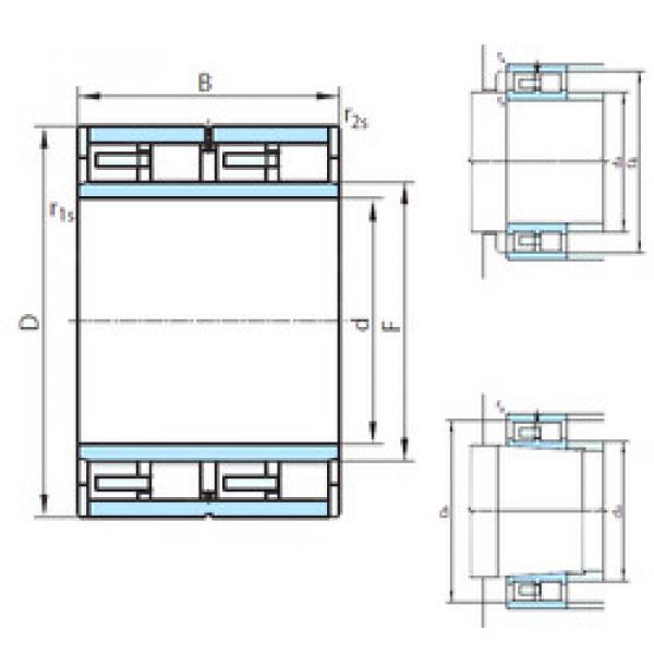 Original SKF Cylindrical Roller Bearings NNU6040M PSL #1 image