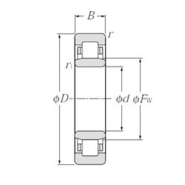 Original SKF Cylindrical Roller Bearings NU10/500 NTN #1 image