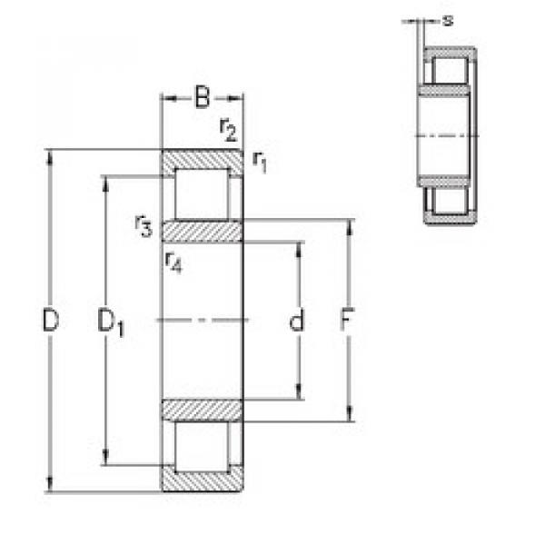 Original SKF Cylindrical Roller Bearings NU2204-E-TVP3 NKE #1 image