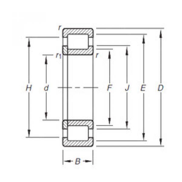 Original SKF Cylindrical Roller Bearings NUP203E.TVP Timken #1 image