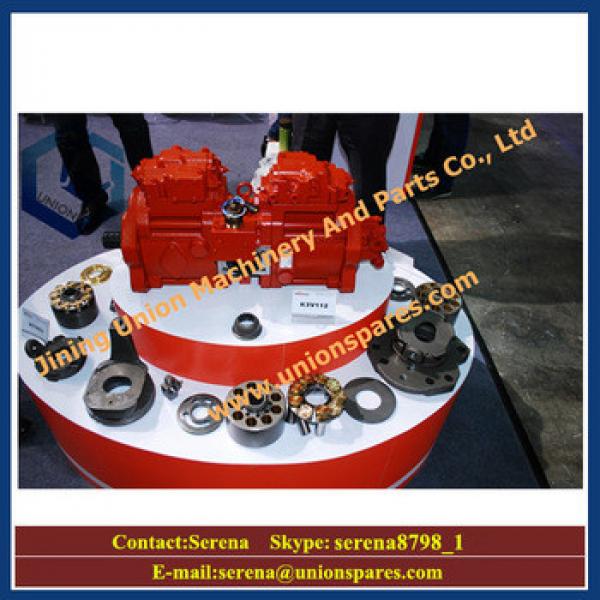 kawasaki hydraulic pump spare parts cylinder block valve plate piston shoe retainer plate drive shaft #1 image
