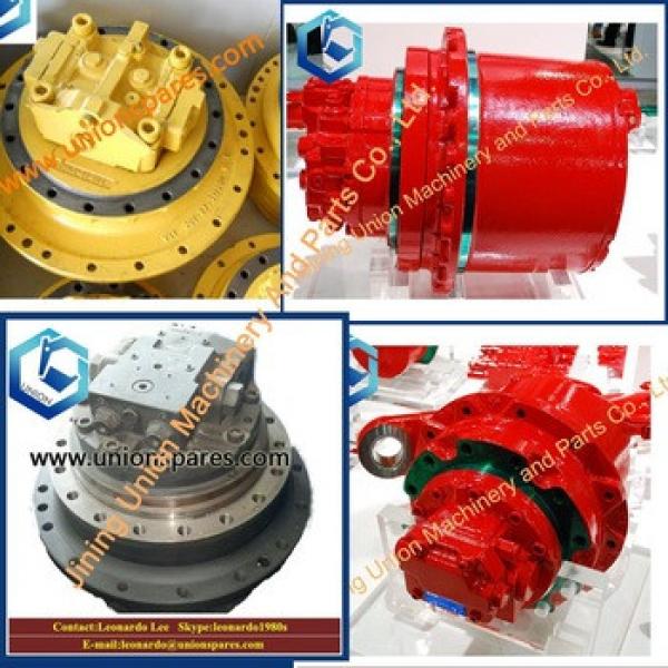 Excavator PC120-6 final drive 203-60-63102, drive motor pc120-6 travel motor 203-60-63102 for PC120-6 excavator #1 image