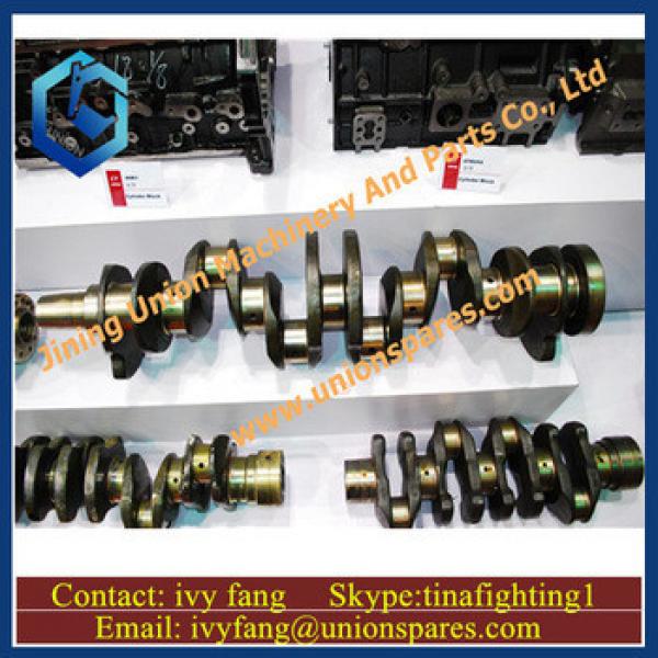 Forged Quality S6D125 Engine Crankshaft 6151-31-1110 for Excavator PC300 PC400-3 PC400-5 #1 image