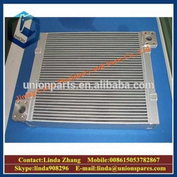 Factory price E320-1 E320C E320D excavator heat sink hydraulic aluminum oil cooler radiator in high working temprature #1 image