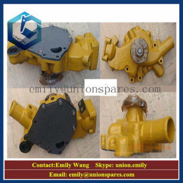 Excavator PC120-5 PC200-5 water pump 6206-61-1100 for s6d95 engine #1 image