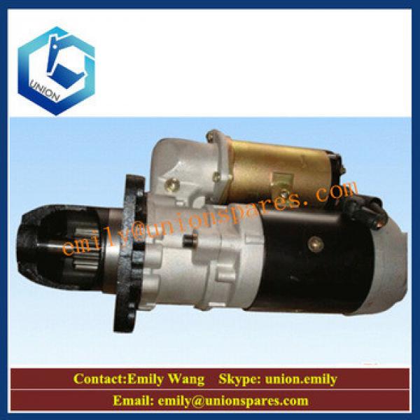 Starting motor for excavator, Excavator Engine parts start motor, excavator engine parts #1 image