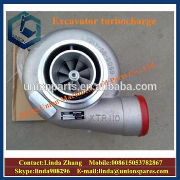 Competitive price PC220-5 excavator turbocharger SA6D95 engine supercharger 6207-81-8210 booster pressurizer #1 image