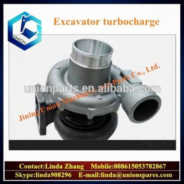 High quality PC220-5 excavator turbocharger SA6D95 engine supercharger 6207-81-8210 booster pressurizer #1 image