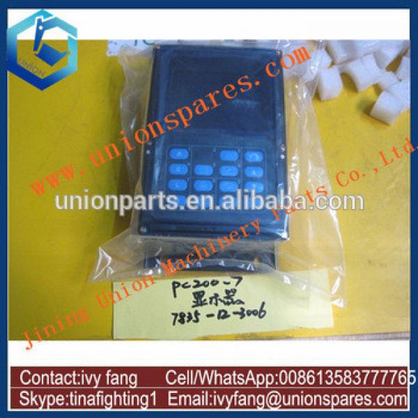 7835-10-2001 PC200-7 Monitor for Excavator PC220-7 PC300-7 #1 image