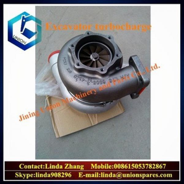 Competitive price PC200-6 excavator turbocharger S6D102 engine supercharger 6735-81-8301 booster pressurizer #1 image