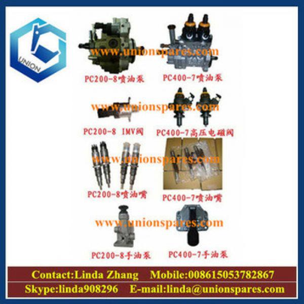 Genuine diesel injection pump for PC100 PC200 PC300 PC400 450 excavator oil pump fuel pumps #1 image