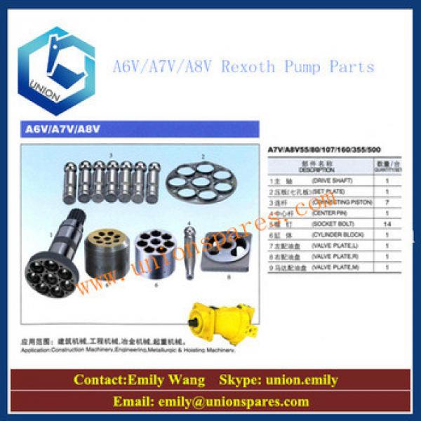 Rexroth pump parts,Hydraulic Piston pump A7V series: A7V16,A7V28,A7V55,A7V80,A7V107,A7V160,A7V200,A7V250 #1 image