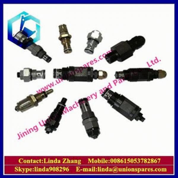 High quality excavator small hydraulic control safety valve PC200-3 service valve for Komatsu #1 image