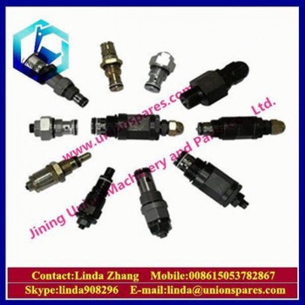 High quality excavator small hydraulic control safety valve E320 service valve for caterpillar #1 image