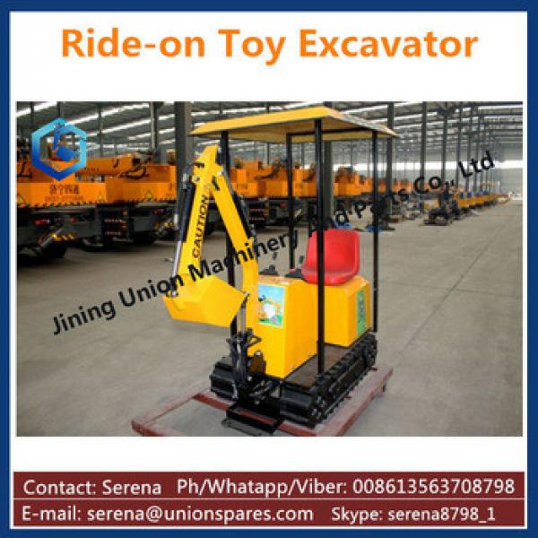 China supplier Ride-on Toy Excavator Electric wlking digger for kids small walking teaching excavation digger machine #1 image