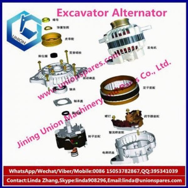 Factory price EX200-1 excavator alternator 24V 25V engine generator 1-81200-365-2 0-33000-6000 #1 image
