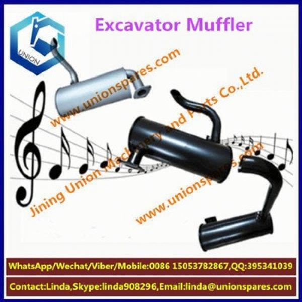 Factory price EX200-5 Exhaust muffler Excavator muffler Construction Machinery Parts Silencer #1 image