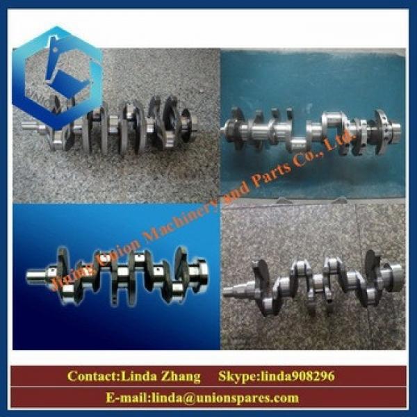 Genuine excavator engine crankshafts 6127-31-1012 6162-33-1201/2 6222-31-1100 6162-33-1402 S6D155 6D105 6D125 engine crankshafts #1 image