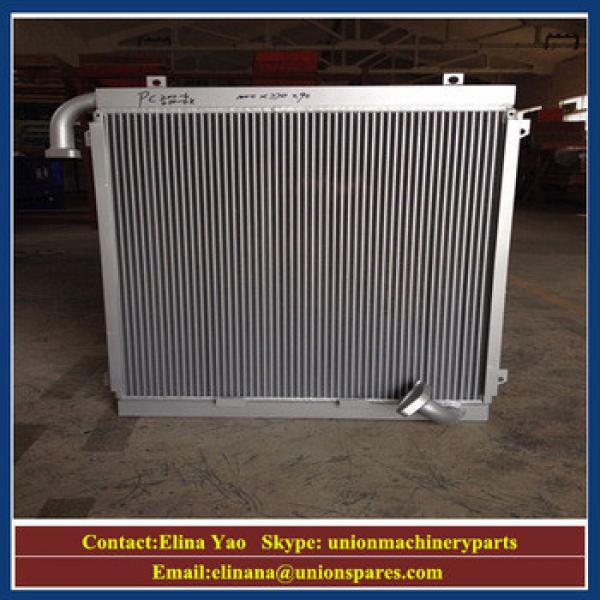 Customs hatachi excavator oil coolers aluminium,hyundai /Kobelco/Daewoo/volvo/sumitomo/kato/komats #1 image