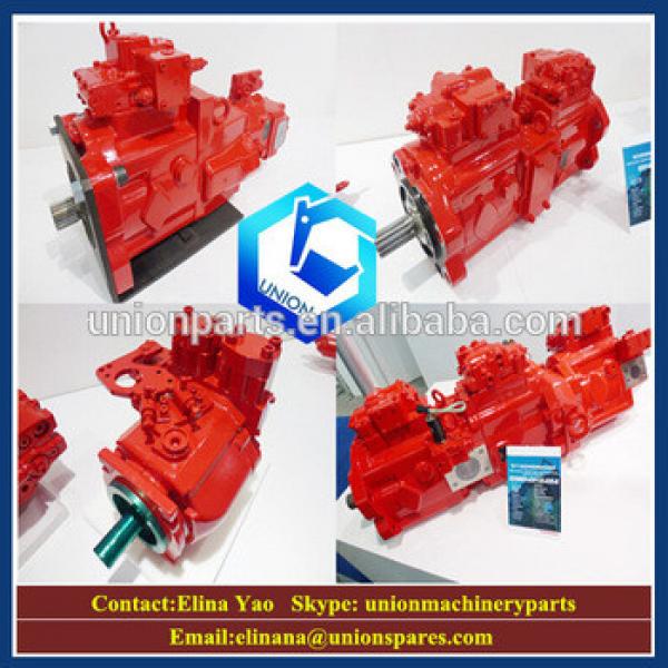 Hyundai hydraulic pump R210 K3V112dt R210-7,R210-3,R210LC-7.R210LC-3,Kawasaki pump K3V63DT BDT K3V112DT K3V140DT K3V180DT #1 image