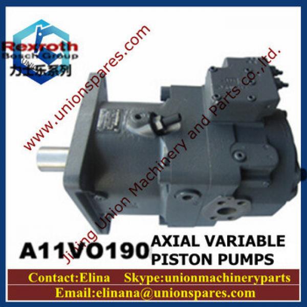 Variable axial piston pump A11VO190 REXROTH PUMP A11VO190DRS/11R-NZD12N00 BOMBA #1 image