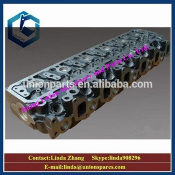 Excavator diesel engine cylinder head 4TNV98 excavator cylinder head assy 4TNV98 cylinder block #1 image