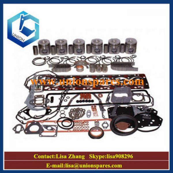 Factory price excavator diesel engine parts piston cylinder head gasket camshaft turbo kit ring #1 image