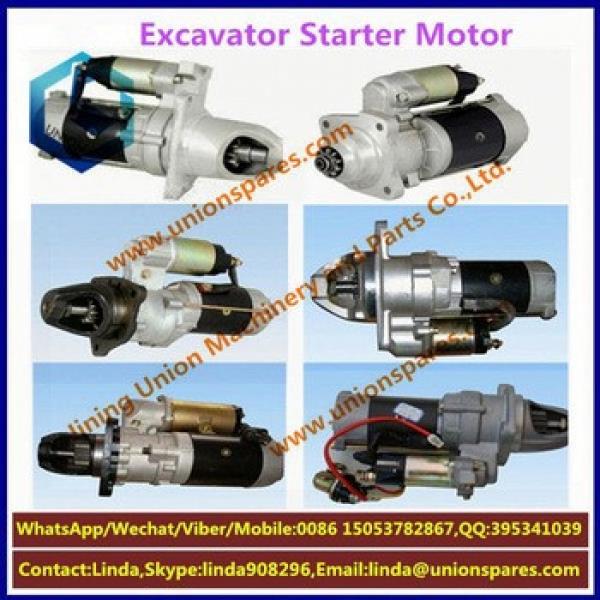 High quality For Hino EK100 excavator starter motor engine EK100 electric starter motor #1 image