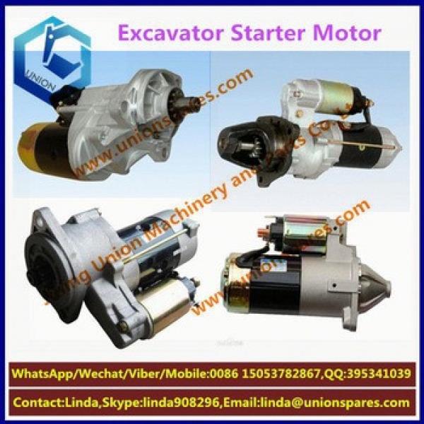 High quality For Isu&#39;zu 6HK1 excavator starter motor engine ZAX330 ZAX330-3 6HK1 electric starter motor #1 image