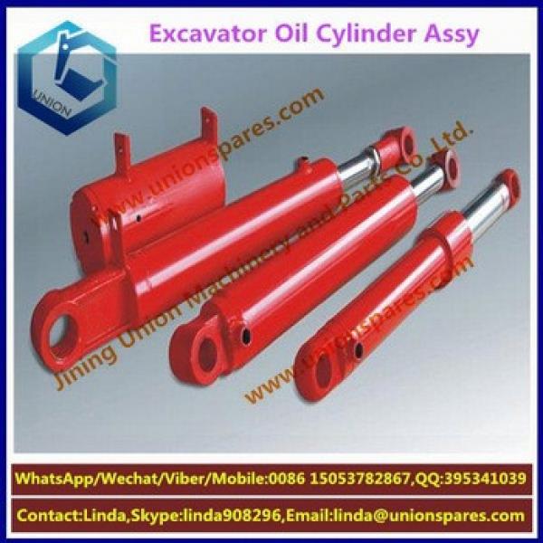 High quality E345 E345B E450 excavator hydraulic oil cylinders arm boom bucket cylinder steering outrigger cylinder #1 image